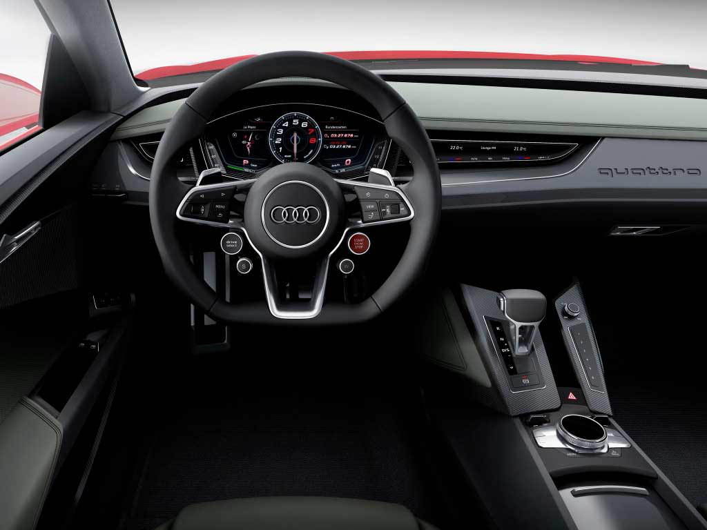 Интерьер Audi Sport quattro laserlight