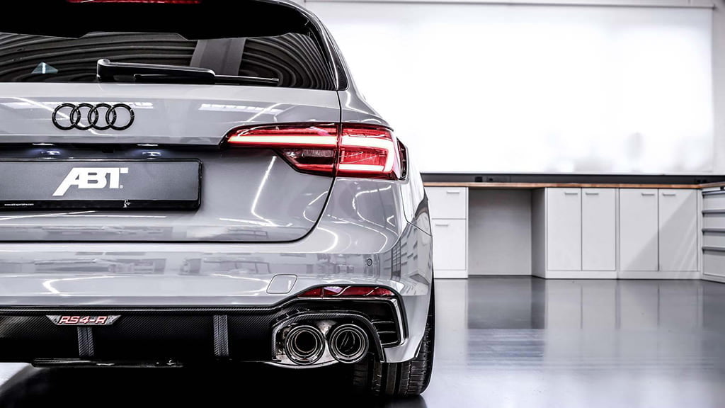 Выхлопные трубы Audi RS4-R от ABT Sportsline