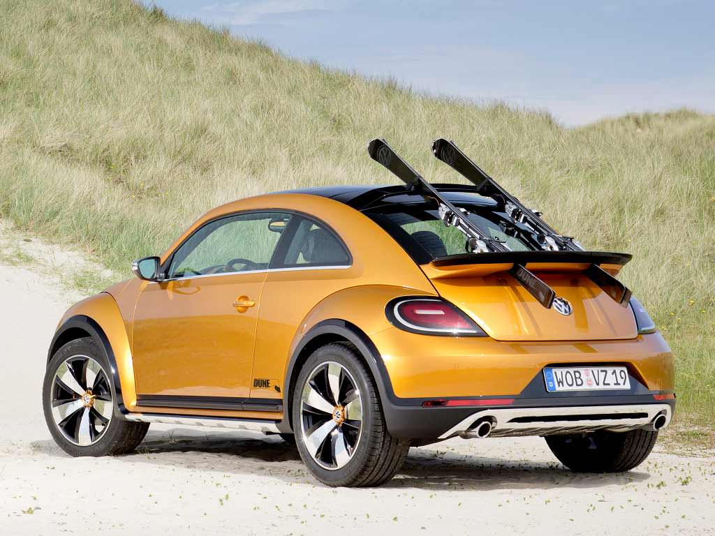 Volkswagen Beetle Dune Concept с креплениями для перевозки лыж