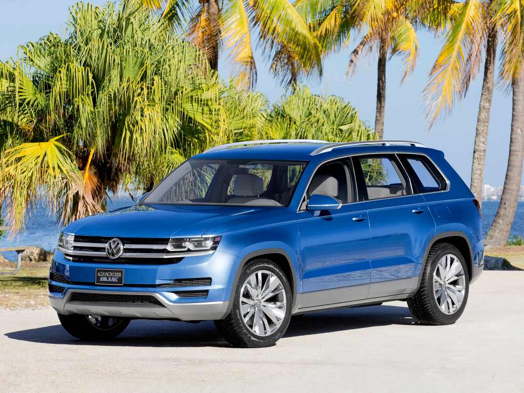 Volkswagen CrossBlue Concept. 2013 год