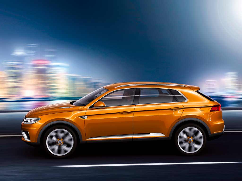 Купе-кроссовер Volkswagen CrossBlue Coupé. 2013 год