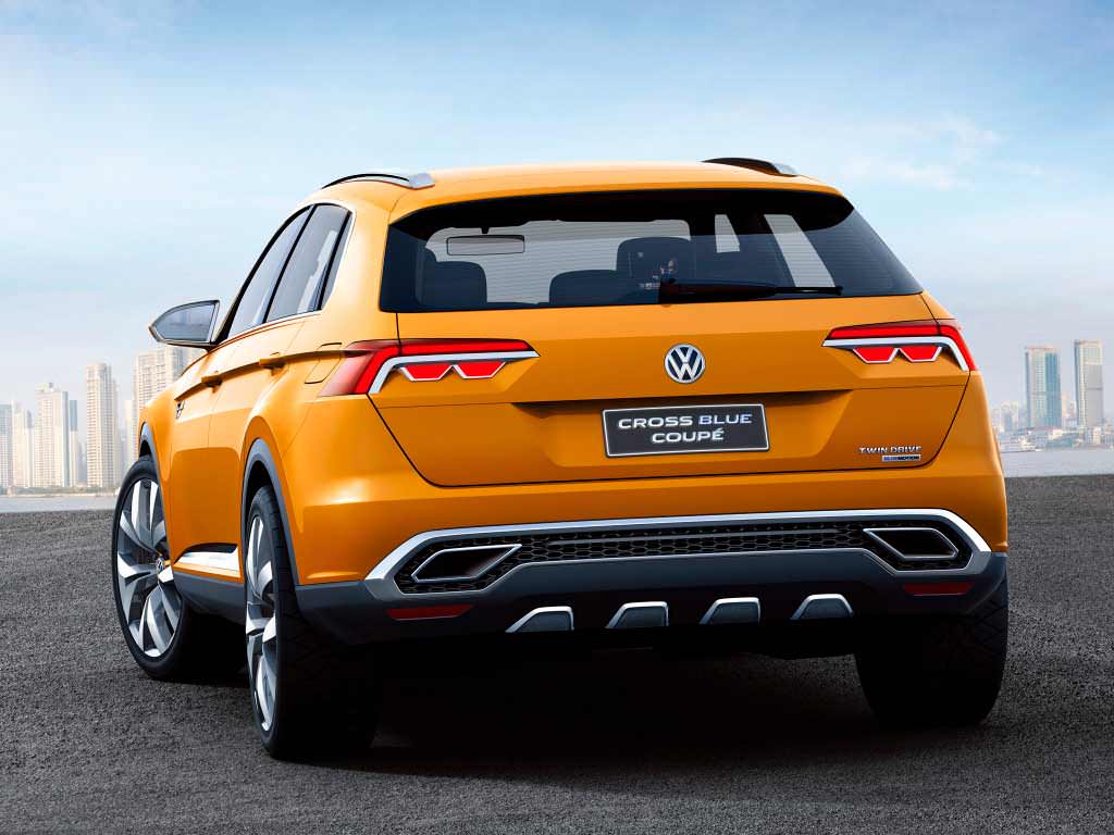 Volkswagen CrossBlue Coupé Concept 2013 года