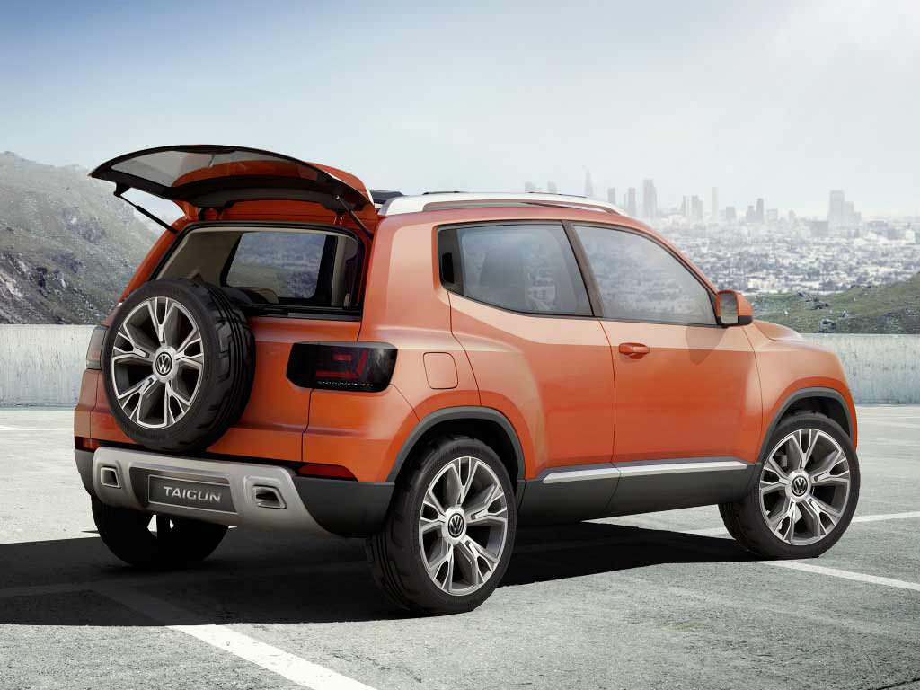 Маленький кроссовер Volkswagen Taigun