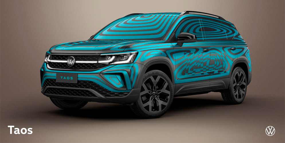 Volkswagen Argentina раскрывает дизайн кроссовера Taos | фото