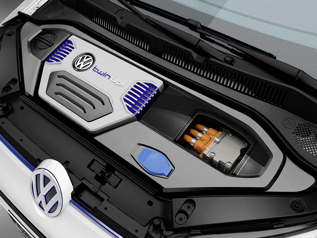 Дизель-электрический мотор под капотом Volkswagen Twin-Up!
