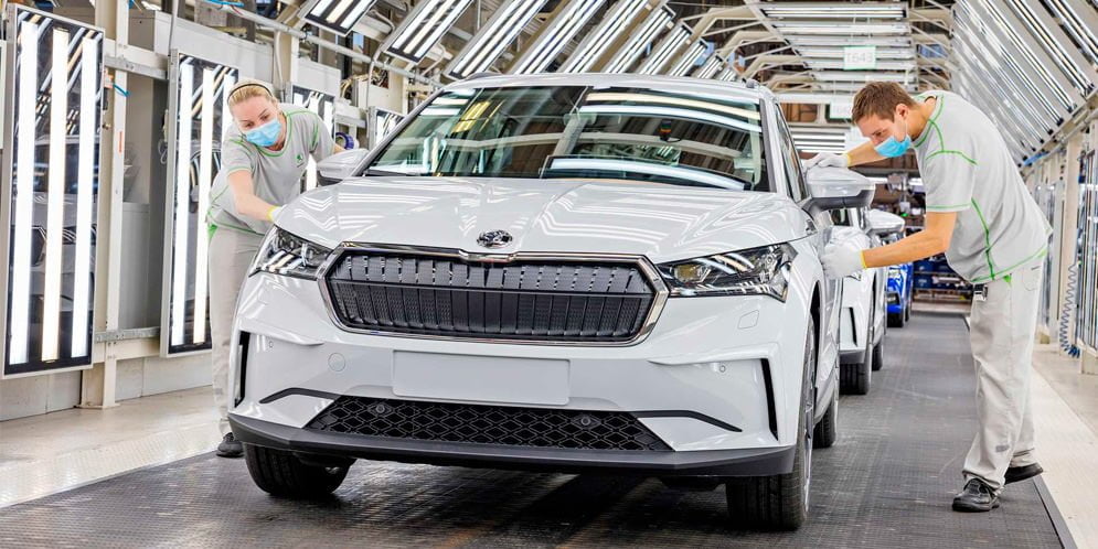 Производство Skoda Enyaq iV началось в Млада-Болеславе