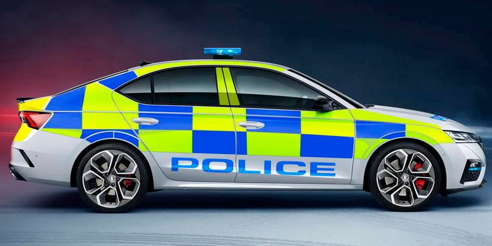 Новая Skoda Octavia IV RS встала на службу в полицию