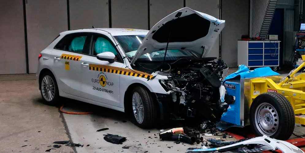 Новая Audi A3 прошла краш-тесты Euro NCAP на 5-звёзд