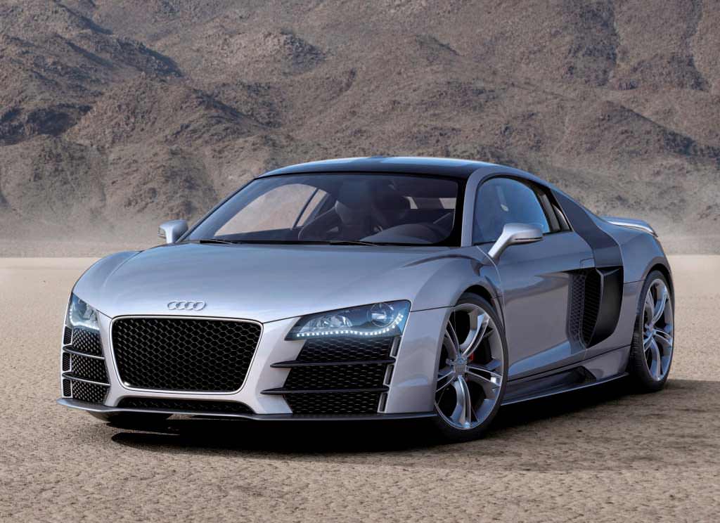 Audi r8 Silver