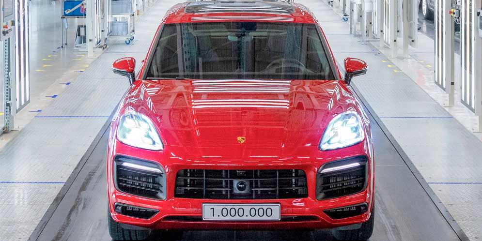 Миллионный Porsche Cayenne сошёл с конвейера в Словакии