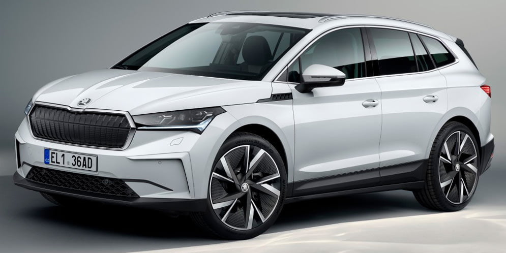 Как звучит система предупреждения приближения Skoda Enyaq iV