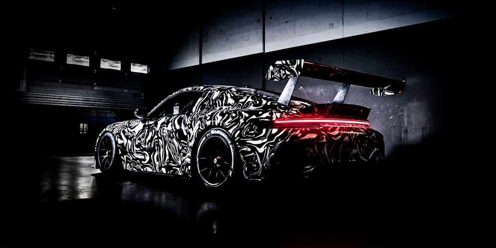 Porsche сделал превью следующего поколения 911 GT3