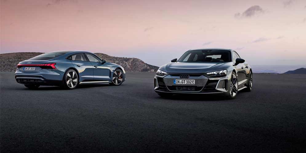Серийная Audi E-Tron GT официально. Характеристики, цена, фото