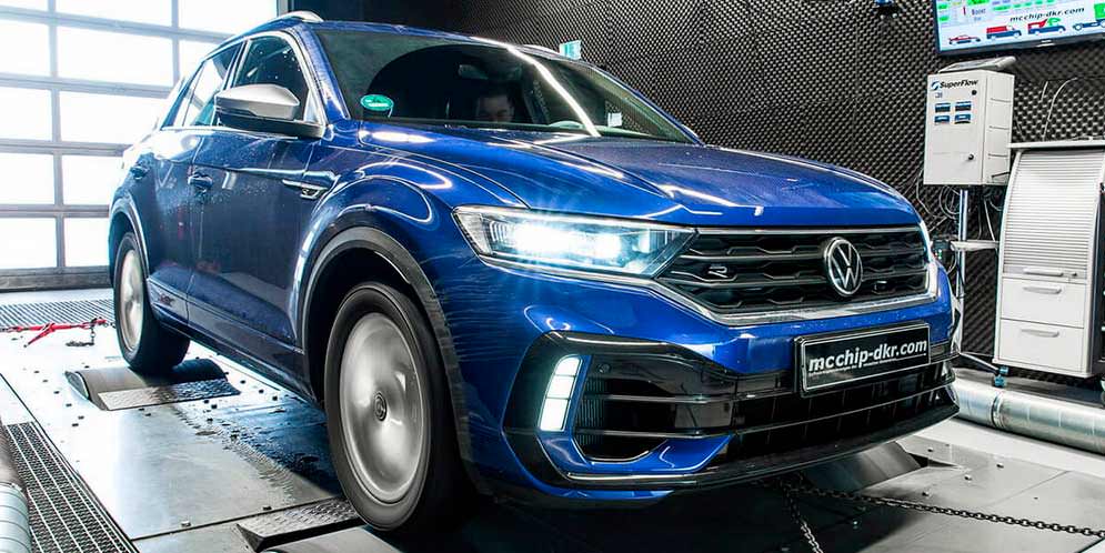 Новый тюнинг VW T-Roc R от McChip: мощнее Tiguan R | инфо