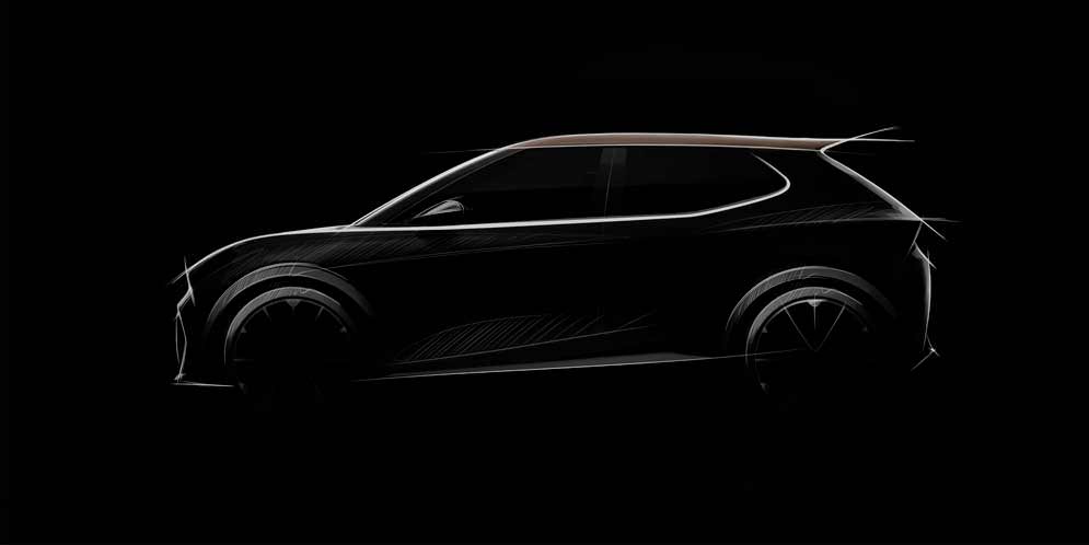 SEAT выпустит электро-кроссовер в 2025 году. Первый тизер
