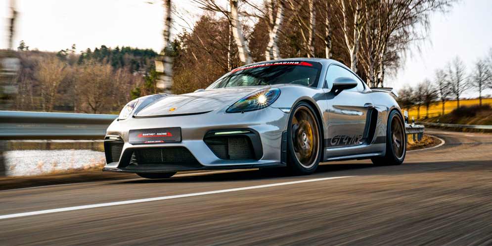 Крутой тюнинг Porsche 718 Cayman GT4 от Manthey Racing | фото