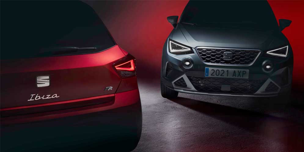 Рестайлинг SEAT Ibiza и Arona в 2021 году. Вышел первый тизер