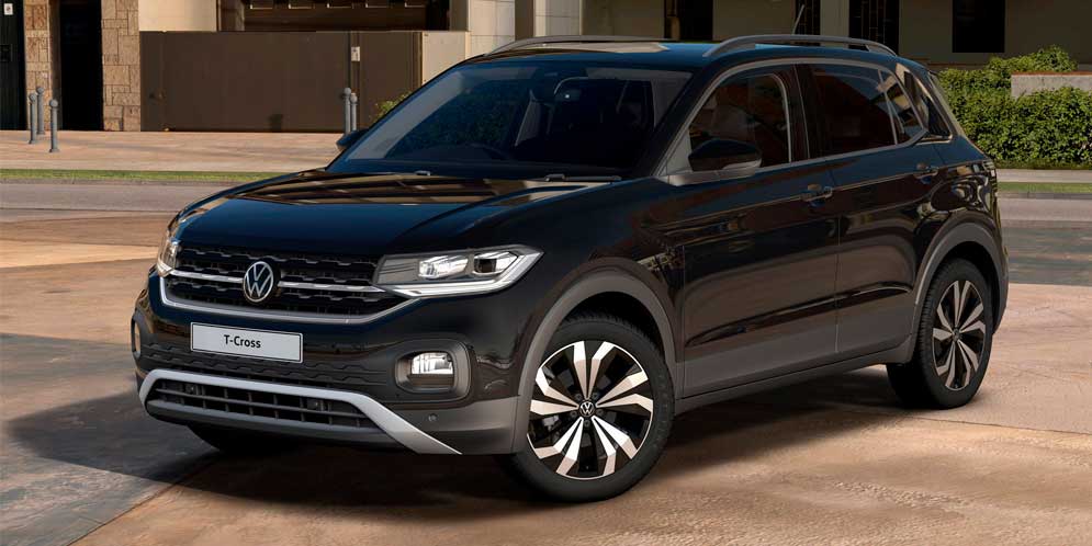 Volkswagen T-Cross вышел в спецверсии Black Edition | фото