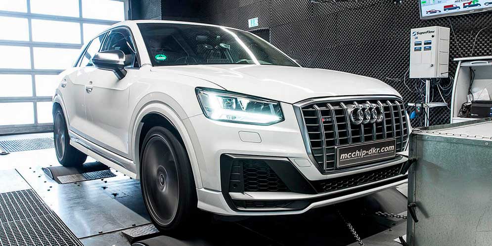 Audi SQ2 получила серьёзный тюнинг McChip-DKR до 345 л.с.