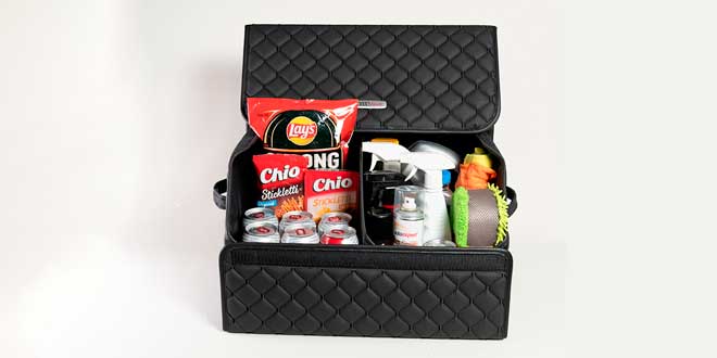 Автомобильный органайзер наведёт порядок в багажнике