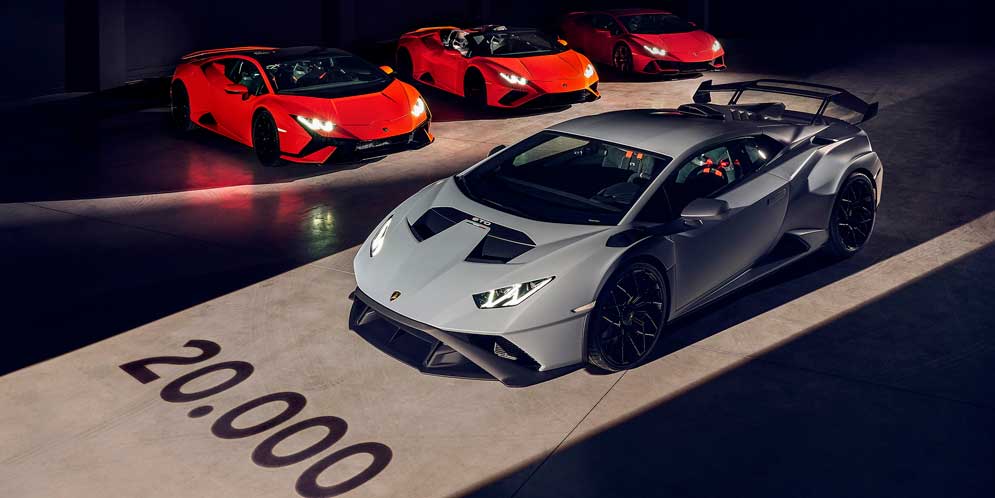 Производство Lamborghini Huracan за 8 лет перевалило 20 000 ед.