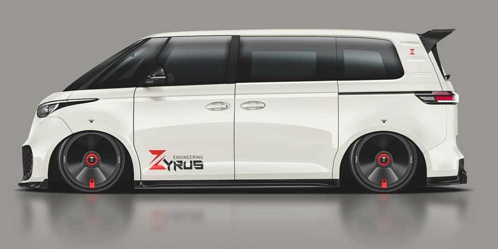 Zyrus зробив карбоновий тюнінг VW ID. Buzz та знизив кліренс