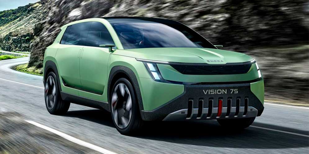 Skoda Vision 7S Concept натякнув на електричну заміну для Kodiaq