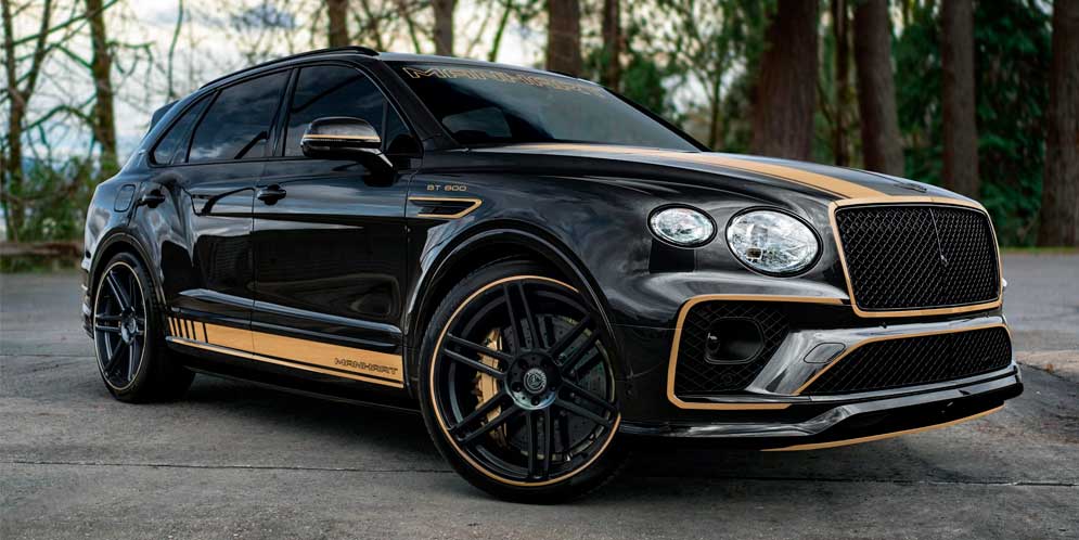 Bentley Bentayga отримав потужний та нарядний тюнінг від Manhart