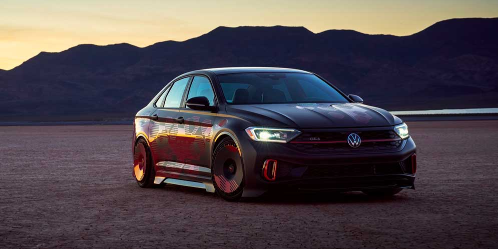 Побудовано концепт VW Jetta GLI Performance в широкому обвісі для SEMA