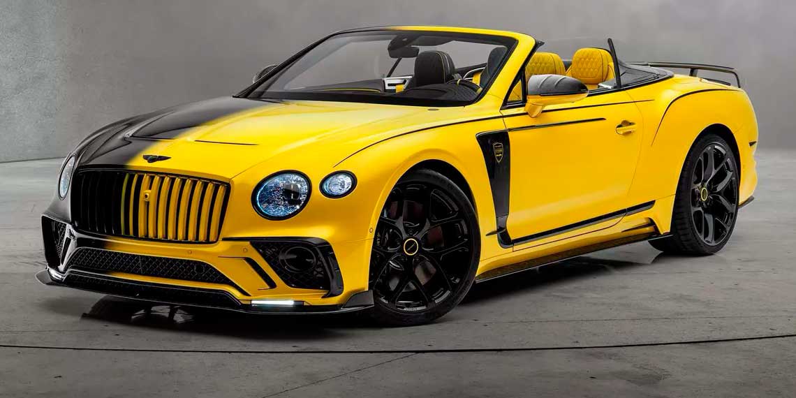 Mansory зробив двоколірний тюнінг Bentley Continental GTC