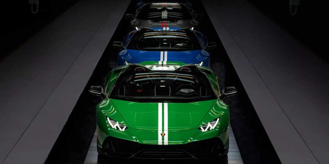 Lamborghini виповнилось 60 років. Три спецверсії Huracan святкують ювілей