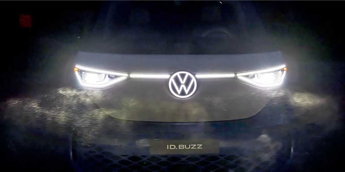 Американский Volkswagen ID. Buzz напомнил о себе тизером перед премьерой