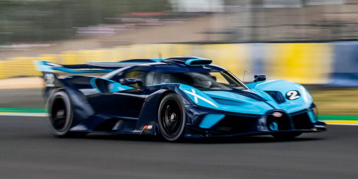 Bugatti Bolide проїхав коло Ле-Мену, та показав себе публіці вперше