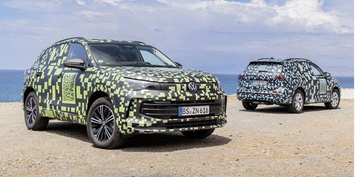 Volkswagen Tiguan третього покоління розкрив всі секрети