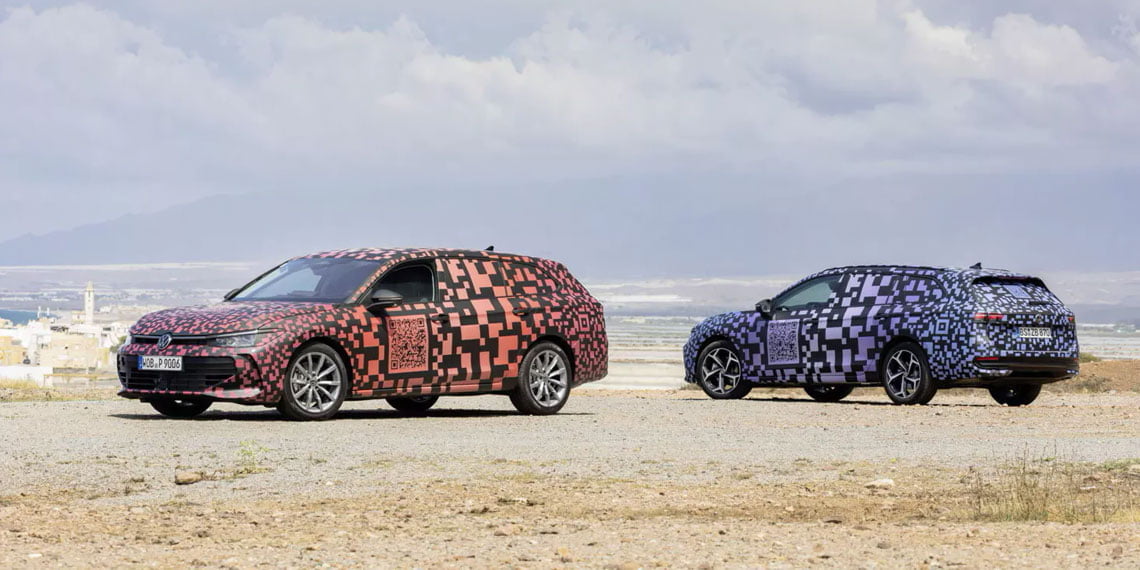 Новый VW Passat Variant 2024 раскрыл свои секреты перед премьерой в августе