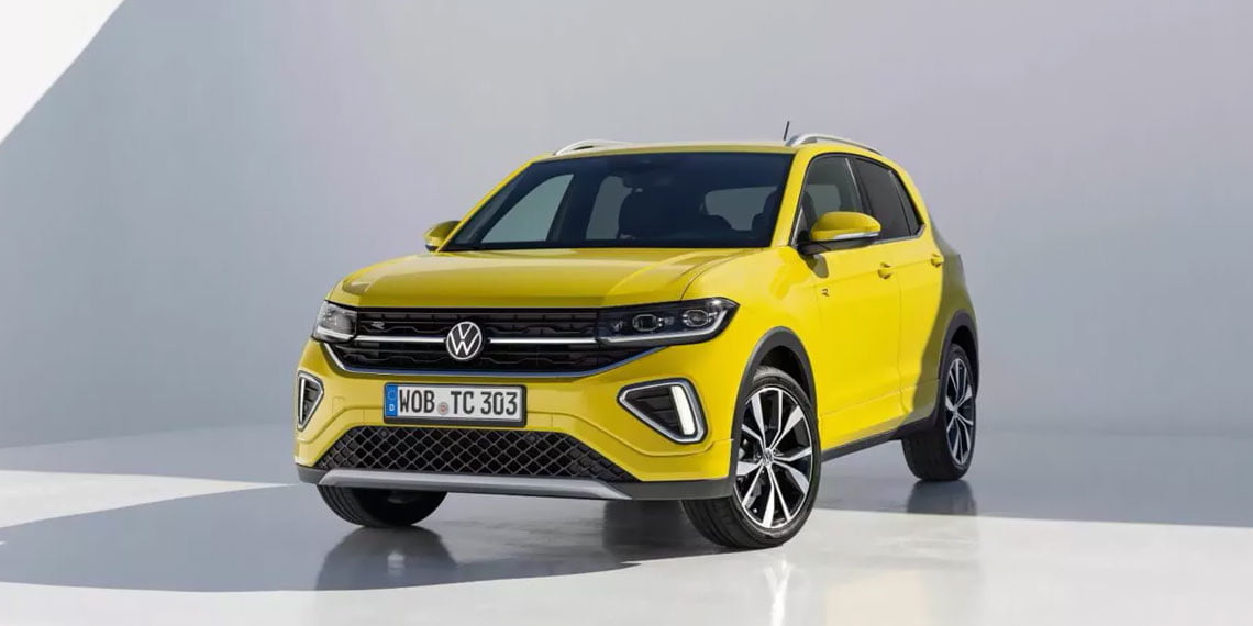 Volkswagen T-Cross сделали рестайлинг на 2024 год официально