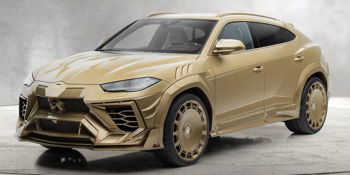 Mansory побудував золотий Lamborghini Urus потужністю 900-сил