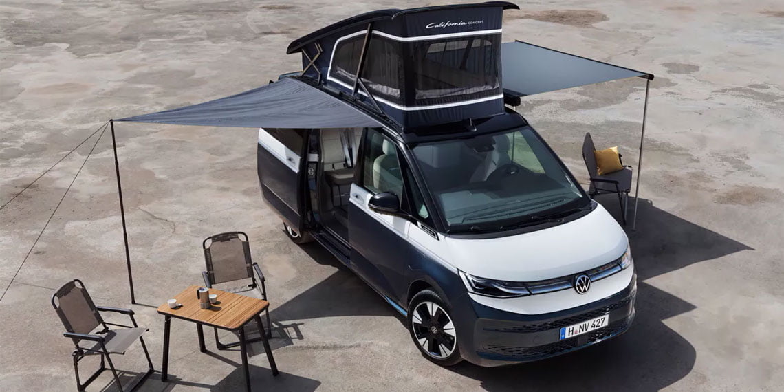 Volkswagen выкатил новый гибридный кемпер California в статусе концепта