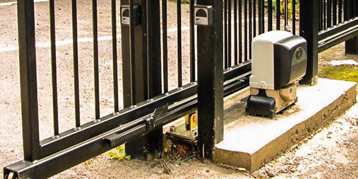 Ремонт привода откатных ворот