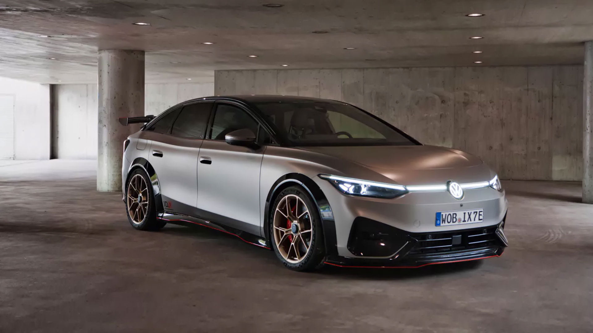 Концепт Volkswagen ID.X Performance раскрыл весь потенциал седана ID.7