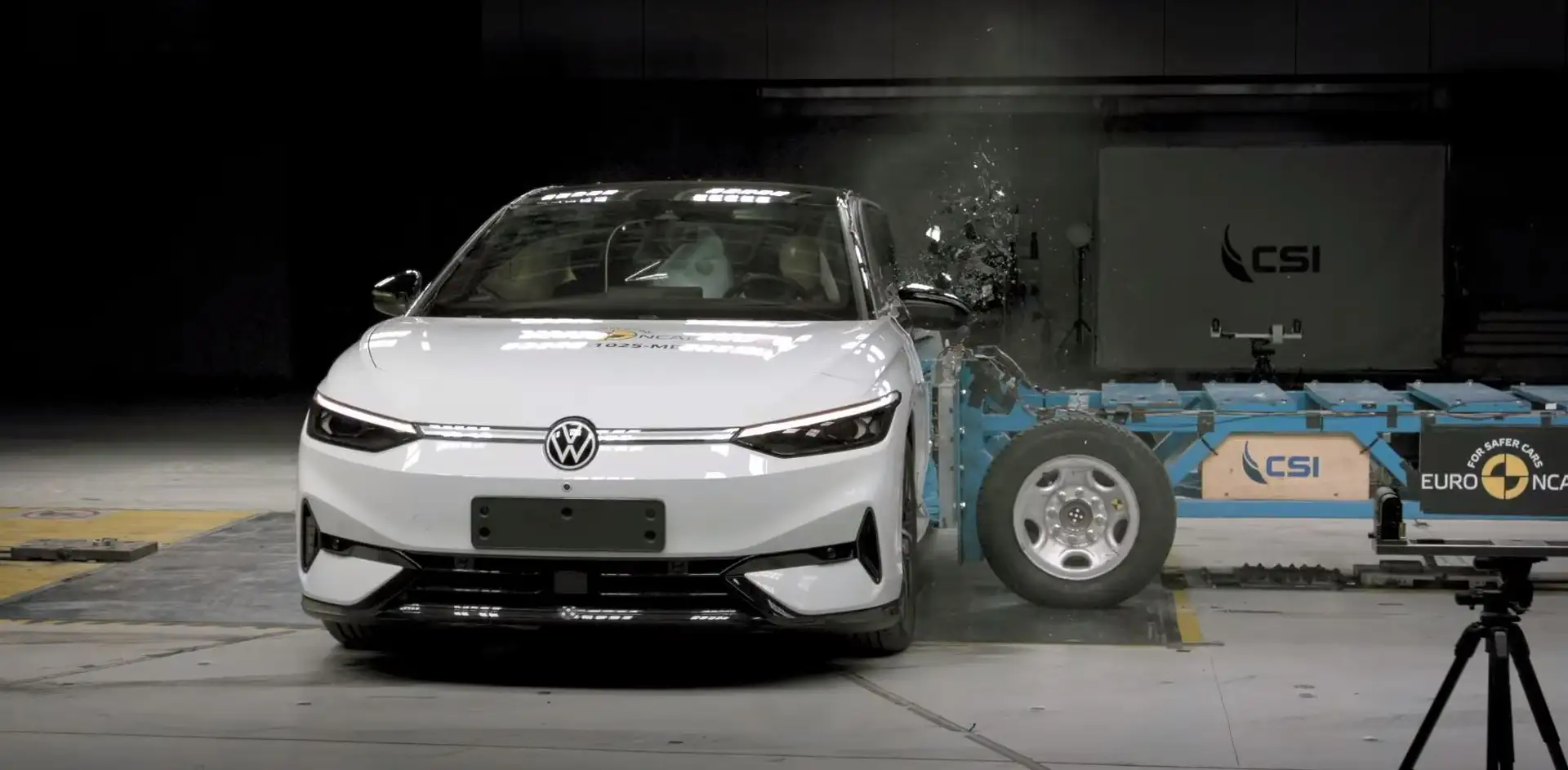 Volkswagen ID.7 прошёл краш-тест Euro NCAP на 5 звёзд