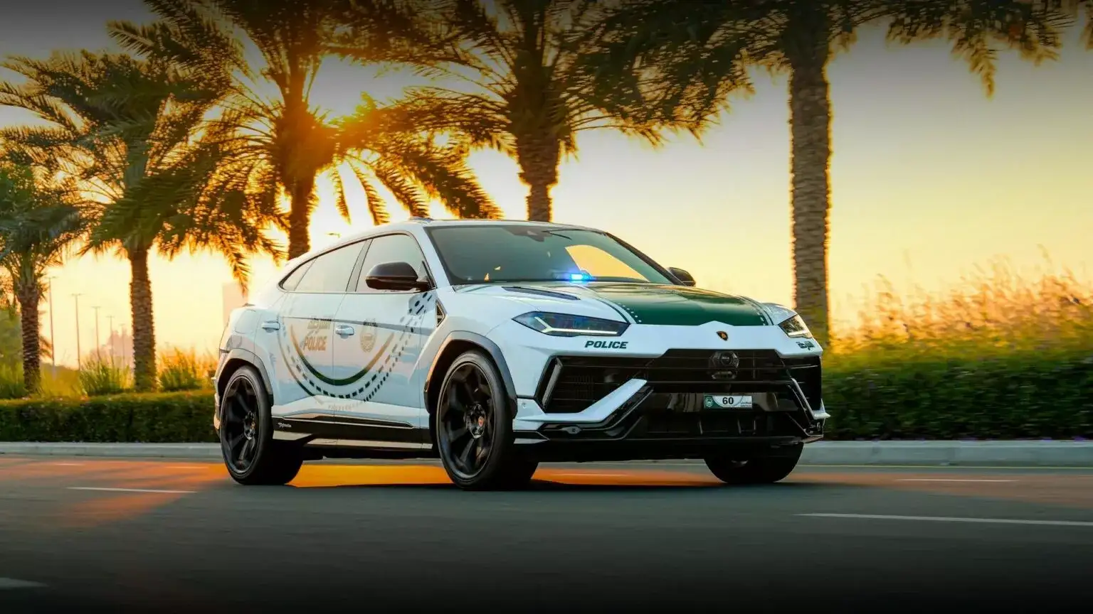 Надпотужний Lamborghini Urus Performante прийняли на службу в поліцію Дубая