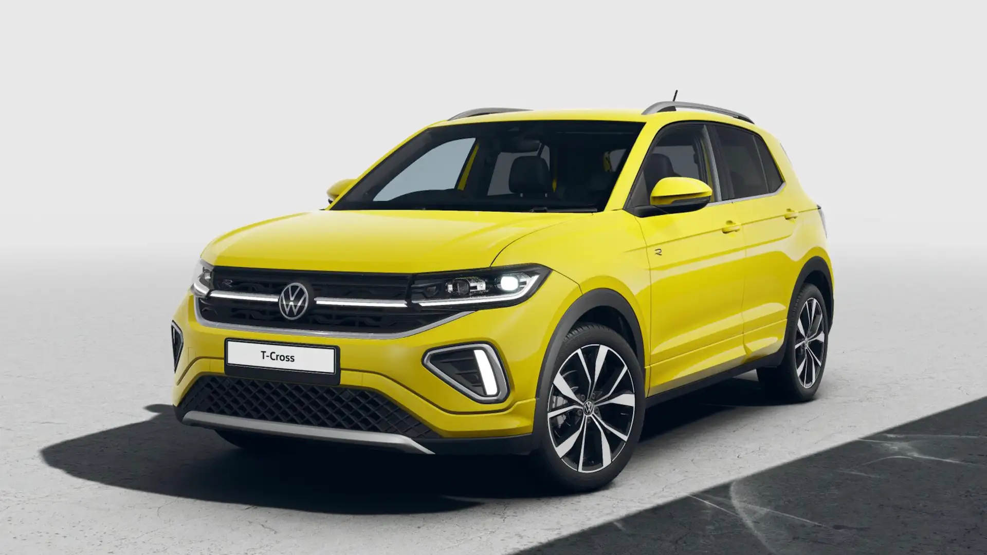 Volkswagen T-Cross отримав в палітру новий жовтий колір Rubber Ducky Yellow