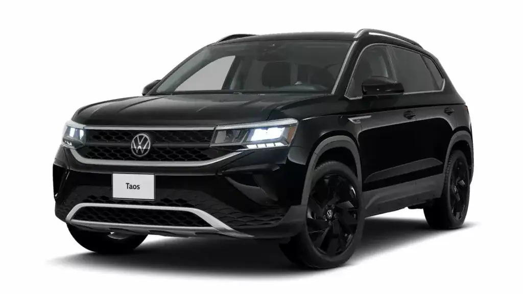 Новий Volkswagen Taos SE Black переходить на темну сторону за $30к