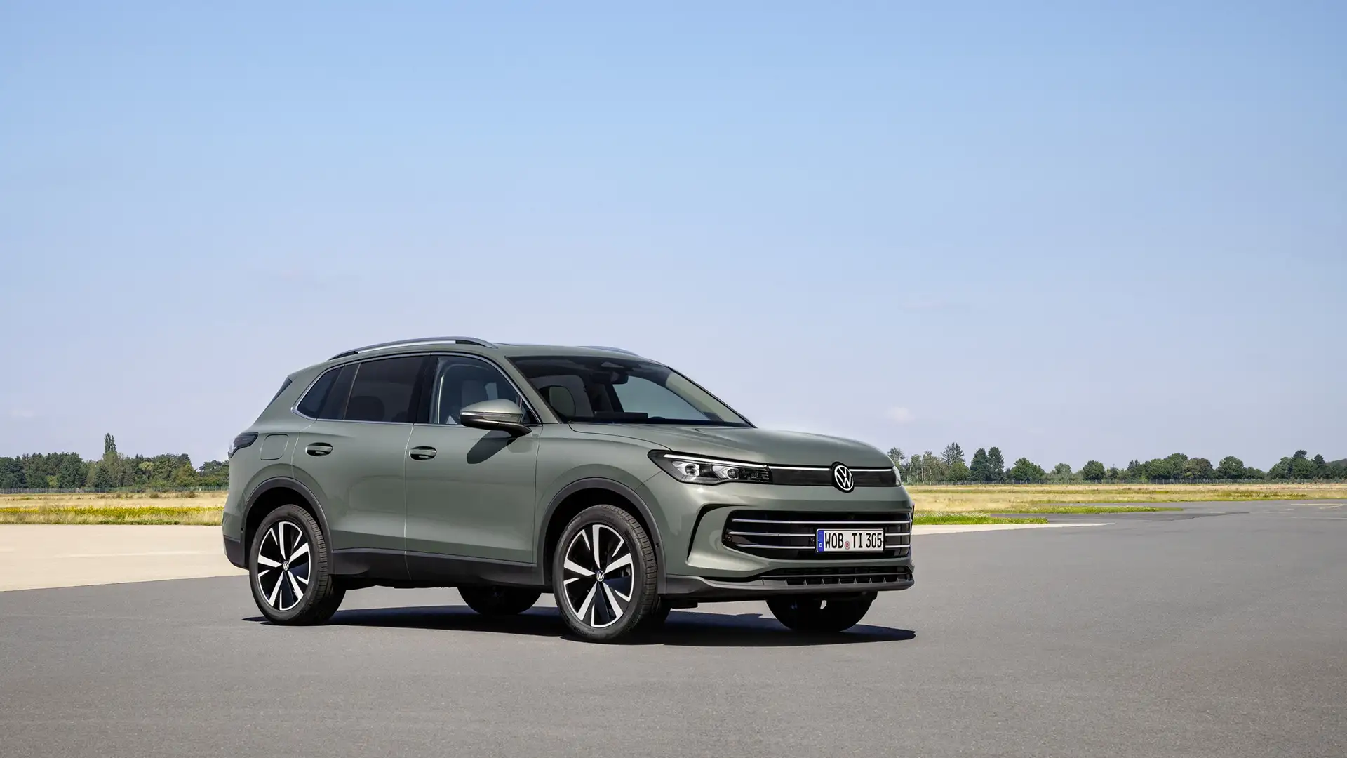 Гибрид Volkswagen Tiguan третьего поколения поступил в продажу