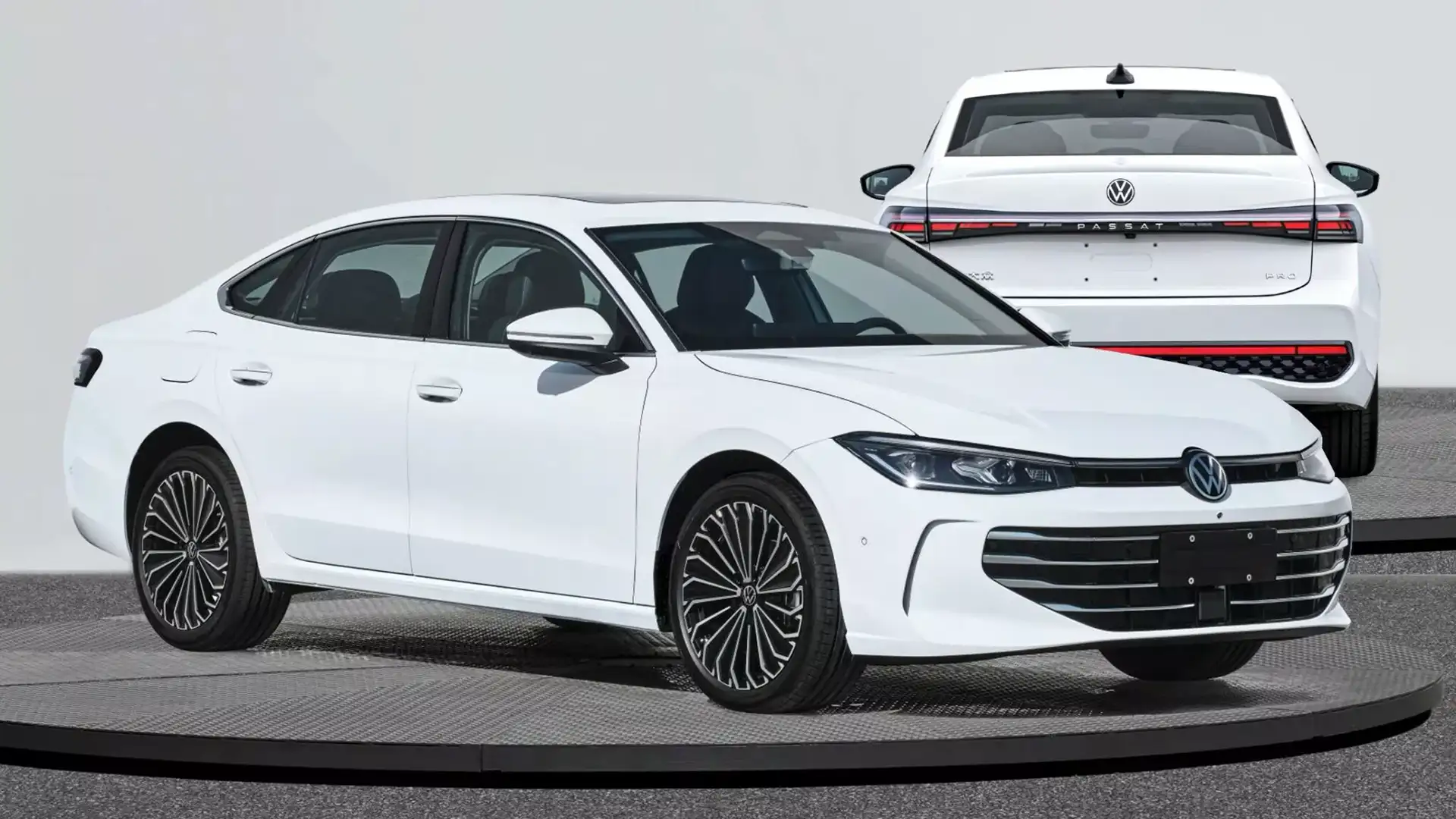 Новый Volkswagen Passat Pro раскрыл свои секреты, но только для Китая