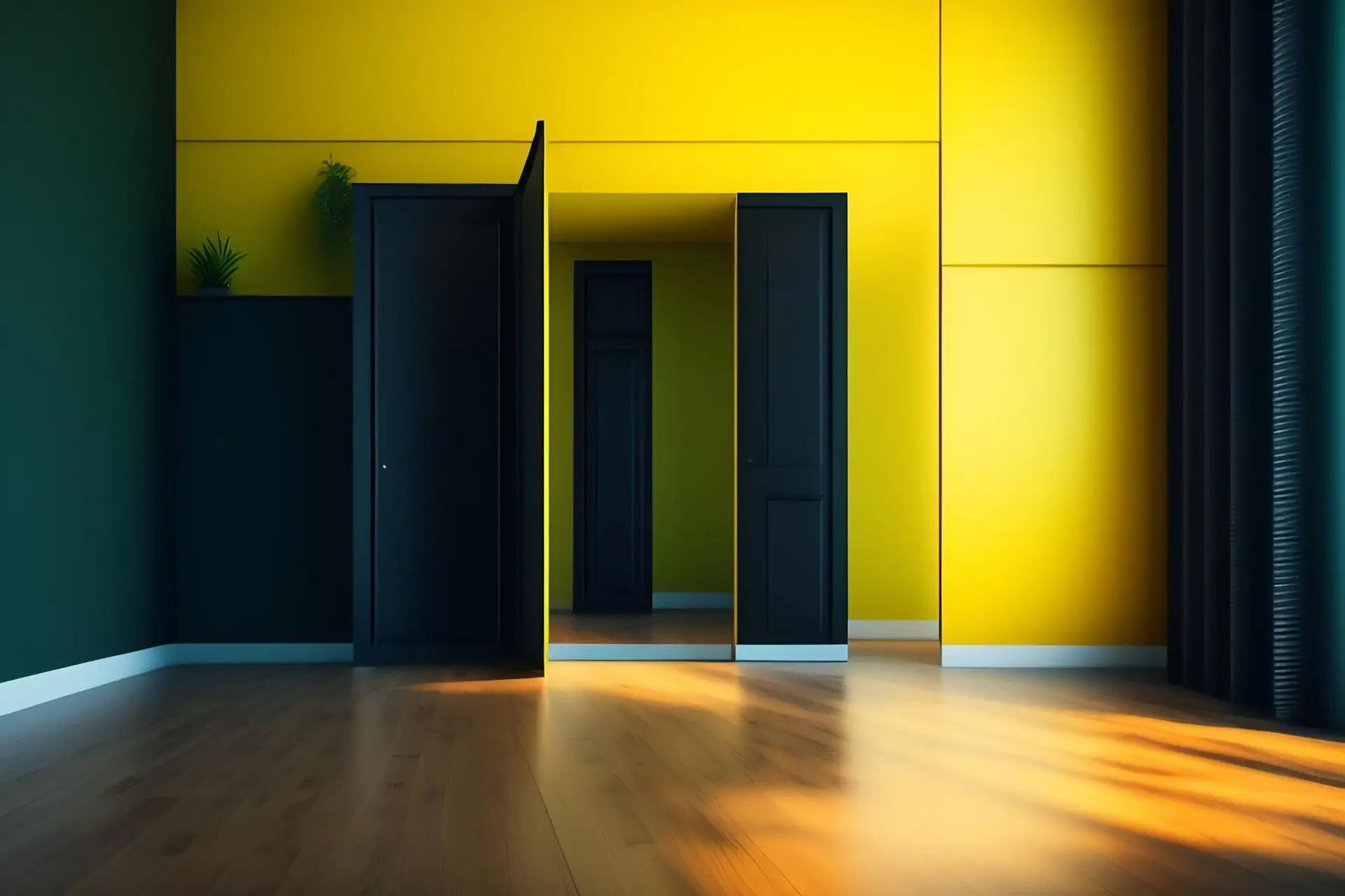 Невидимые границы: скрытые двери как решение для современного интерьера