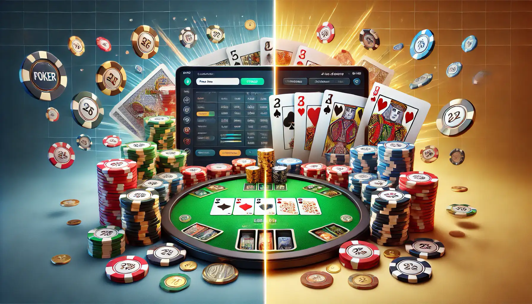 Бесплатный покер и на деньги: какой режим игры выбрать?