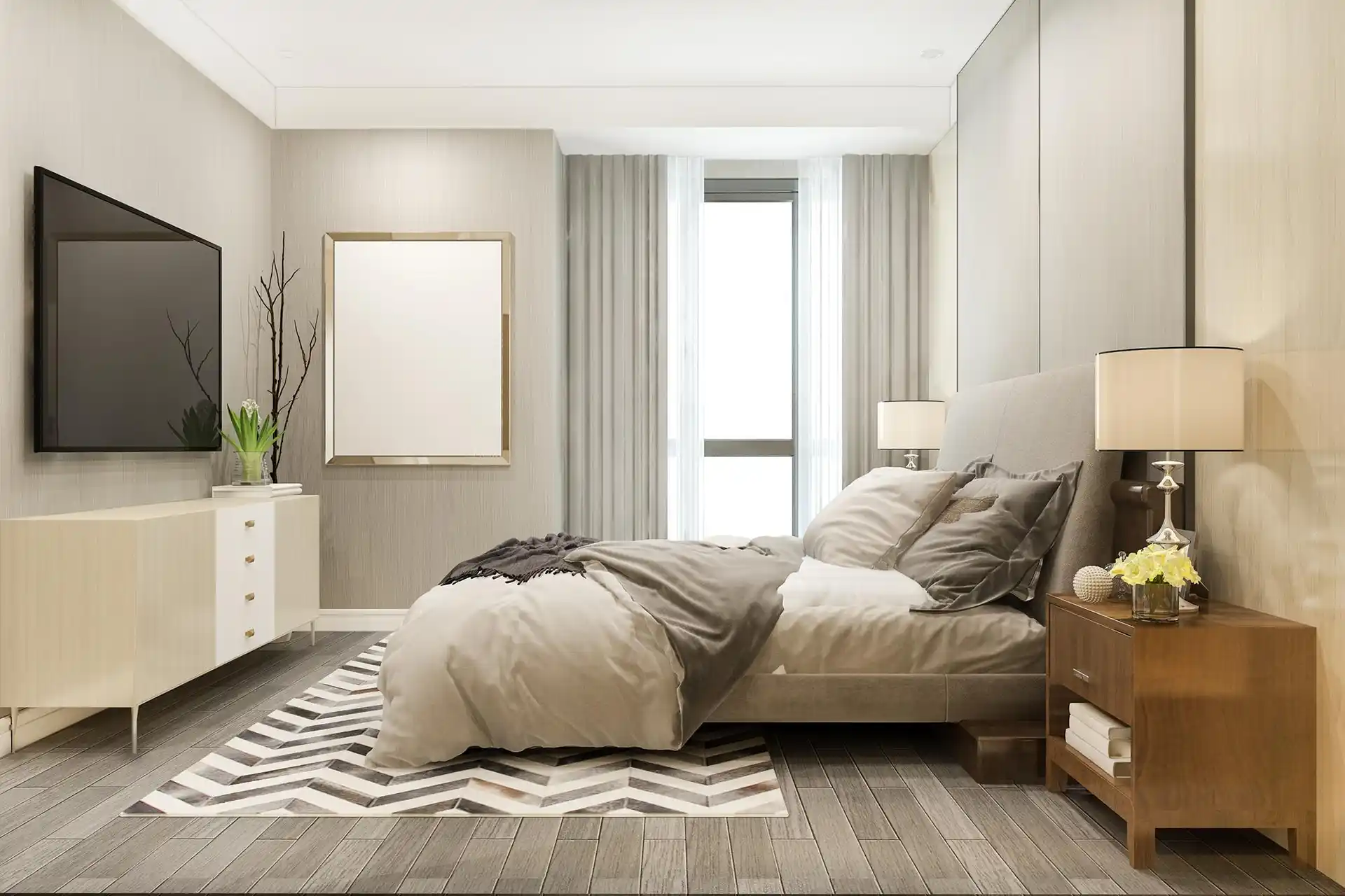 Двуспальные кровати для супружеских пар