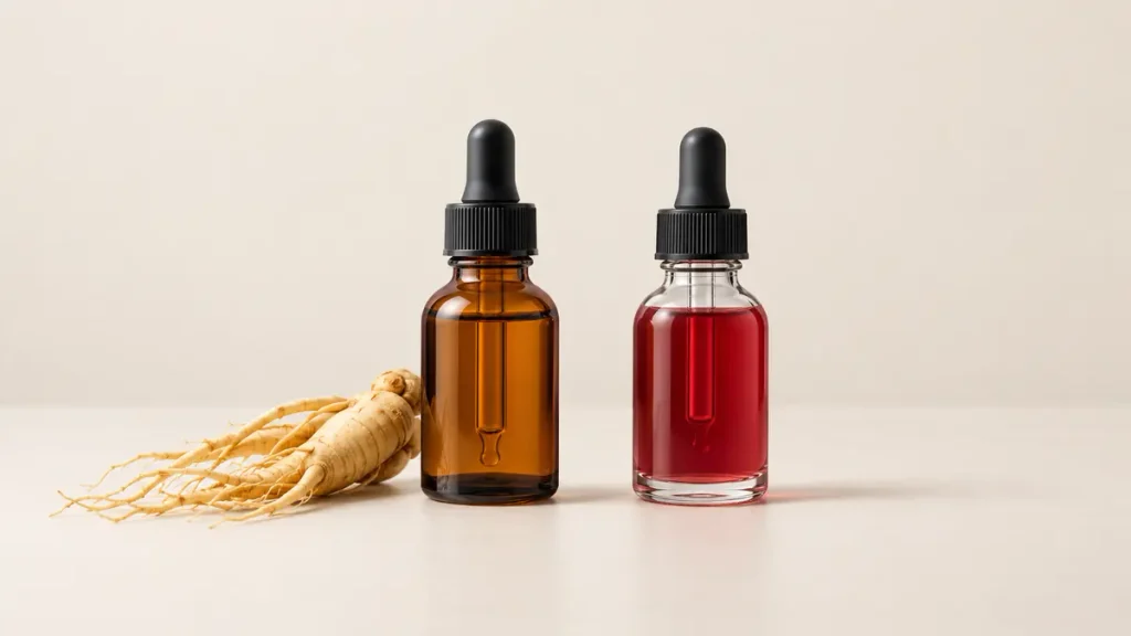 American Ginseng vs B12 Drops